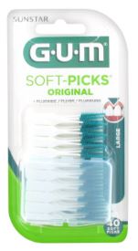 GUM SOFT-PICKS Advanced Large – 30 Stuks met Reisdoosje