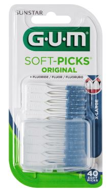 GUM SOFT-PICKS Advanced Large – 30 Stuks met Reisdoosje