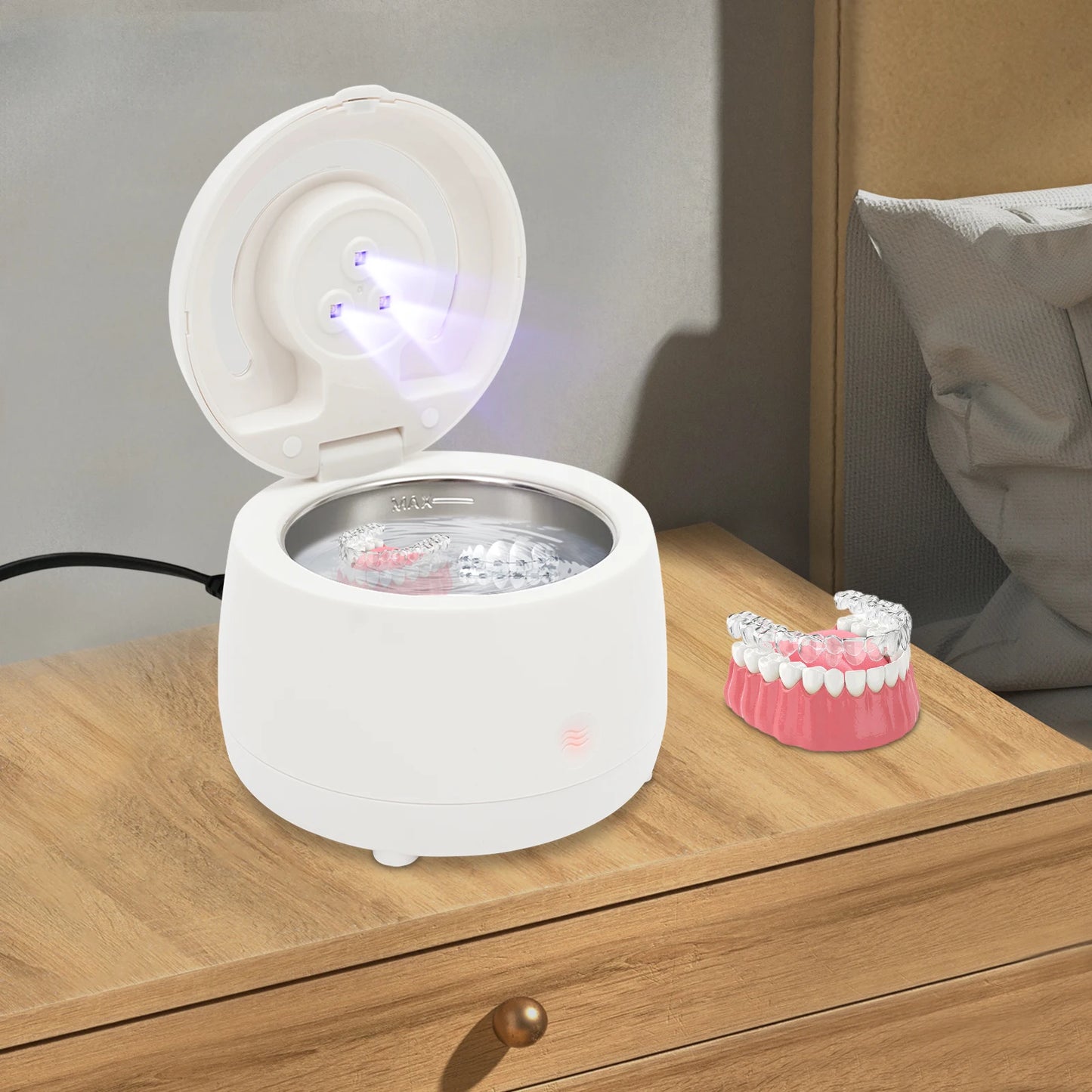 Ultrasoonreiniger voor Kunstgebit – Compact Tafelmodel